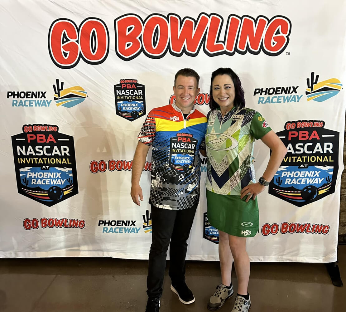 Lindsay Boomershine and AJ Allmendinger Victorious in Go Bowling PBA NASCAR Invitational